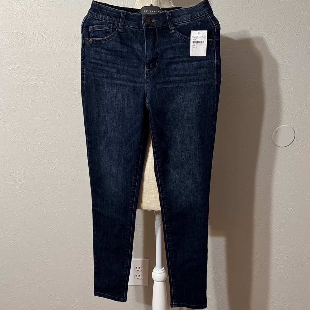 Wit Wisdom Dark Blue Skinny Jeans